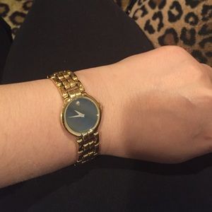 Gold tone Movado  ladies watch