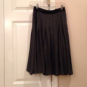 Ann Taylor Loft pleated cotton skirt - never worn!