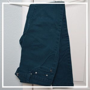 Dark Teal Skinny Jeans 🎬