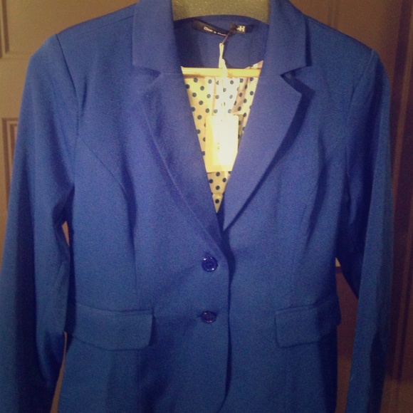 Doe & Rae Royal Blue Blazer