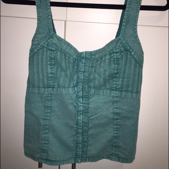 Teal tank top