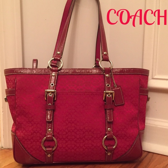 Coach Handbags - COACH East West Gallery Satchel Shoulder Bag