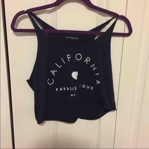 California Paradise Cove crop top