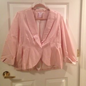 NWOT! Pink candies blazer