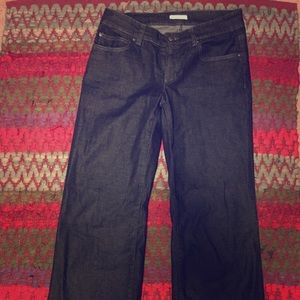 Eileen Fisher Wide Leg Black Jeans