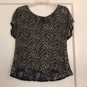Lace/patterned blouse - Soprano brand