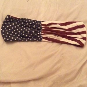 American flag bandeau