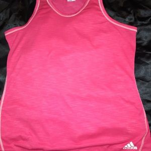 Adidas Hot Pink Workout Shirt