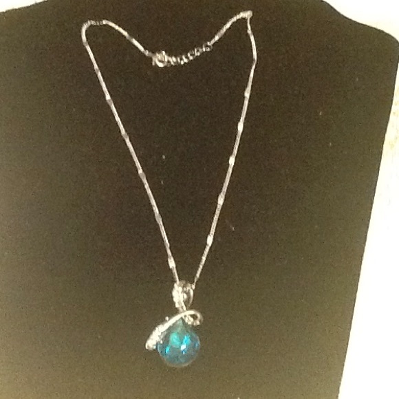 Silver plate necklace