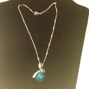 Silver plate necklace