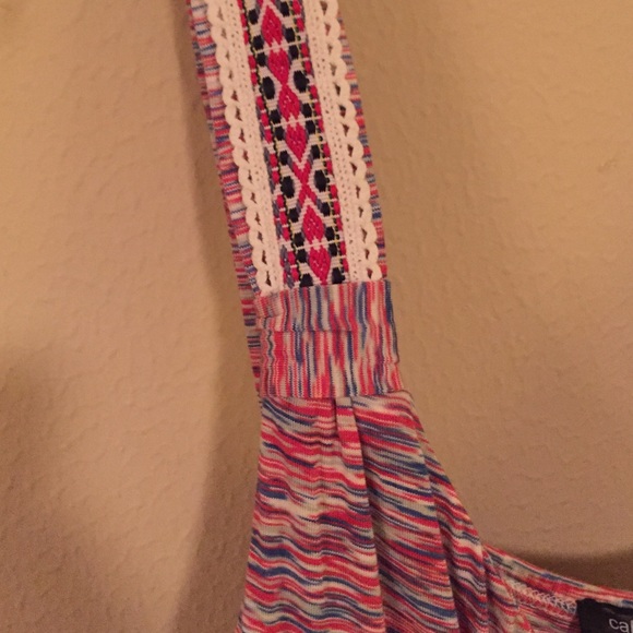 Red White And Blue Sun Dress - Picture 3 of 3