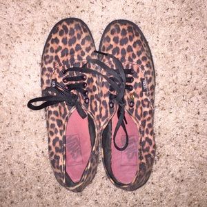Leopard Print Vans