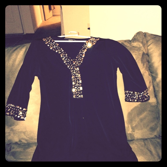 INC International Concepts Petite Black dress