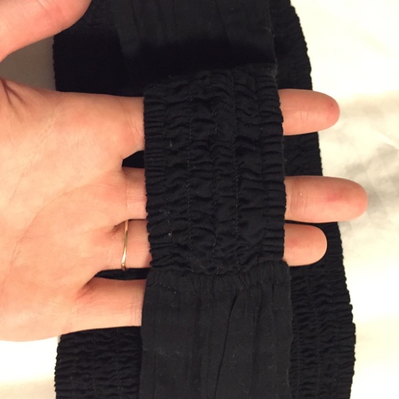 Black Elastic Bandeau - Picture 4 of 4