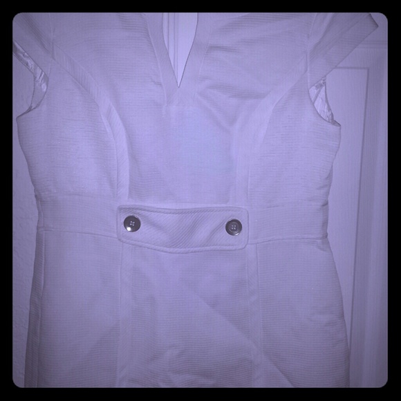 White Sleeveless Dress