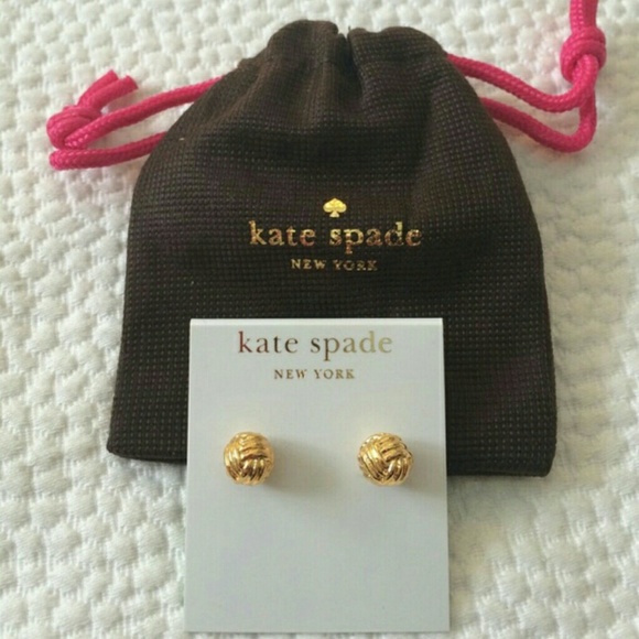 Kate Spade Gold Knot Earrings