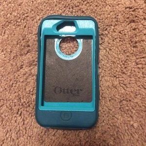Blue iPhone 4/4s case