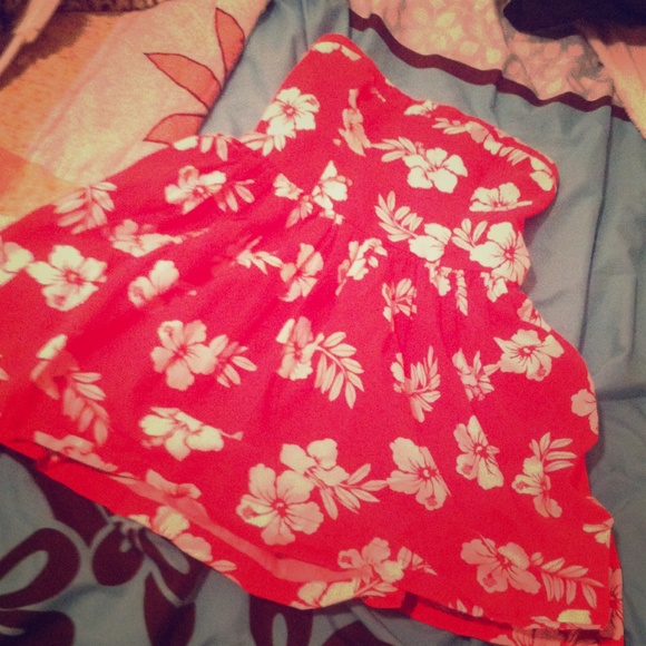 Holister strapless dress