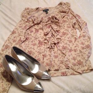 💥REDUCED BUNDLE 💥Ralph Lauren Top & Heels!