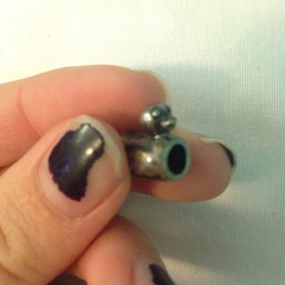Sterling silver duck pandora charm