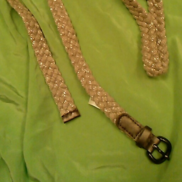 Tan with Sparkle Belt