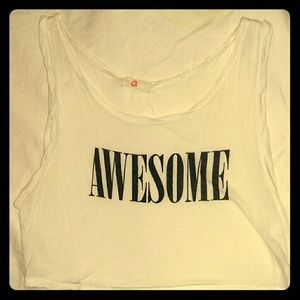 AWESOME crop top