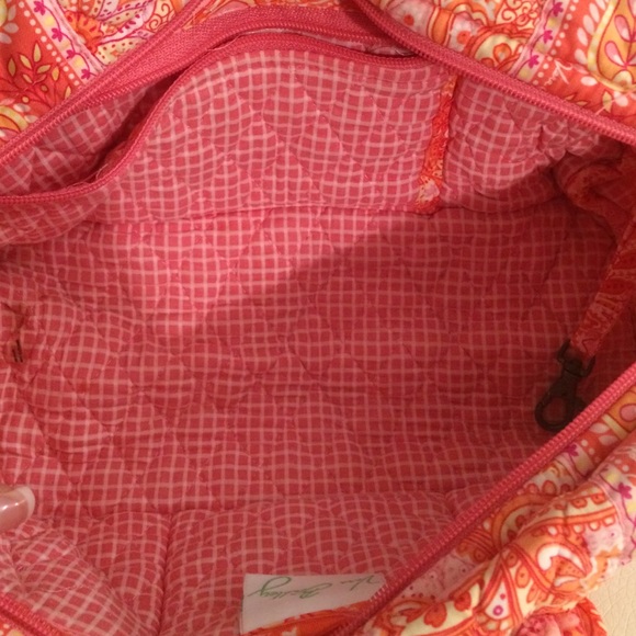 Vera Bradley Duffle purse Sherbet - Picture 2 of 4