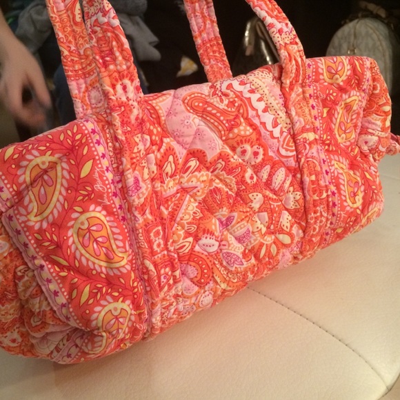 Vera Bradley Duffle purse Sherbet - Picture 4 of 4