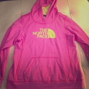 North Face Pink hoodie