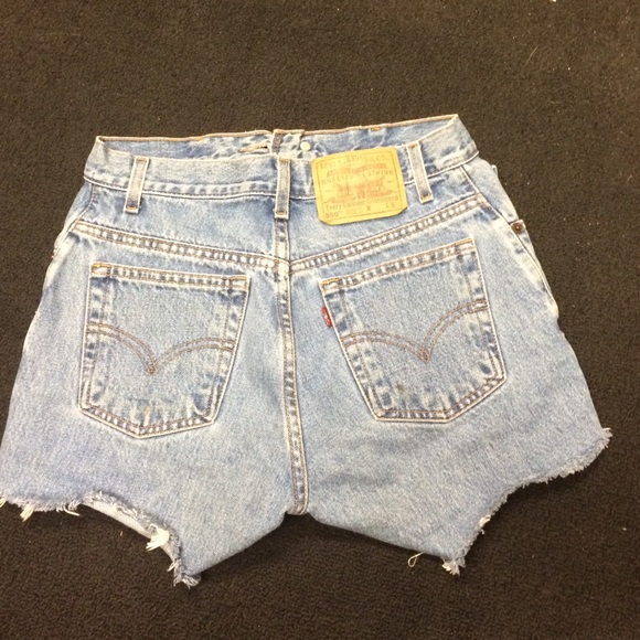 Vintage Levi high waisted shorts