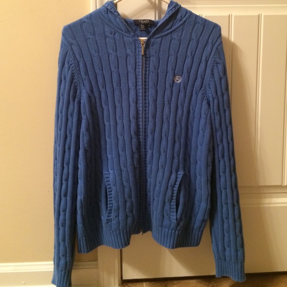 Chaps zip up sweater