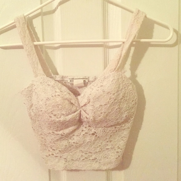 Body central crop top