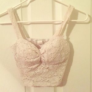 Body central crop top