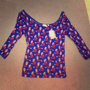 Anthropologie Fox Top