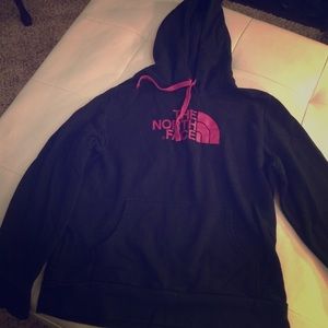 North Face black hoodie