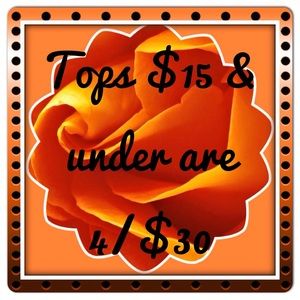 4 For $30 Sale