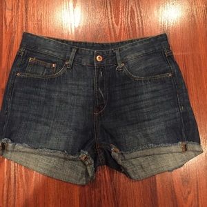 High waisted shorts