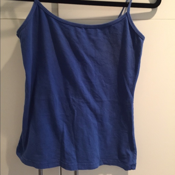 Blue American apparel tank top