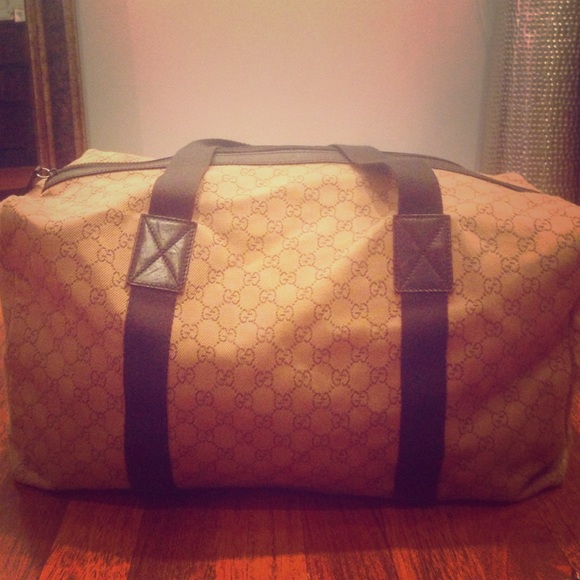 authentic Gucci duffle bag