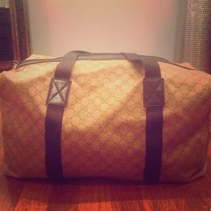 authentic Gucci duffle bag
