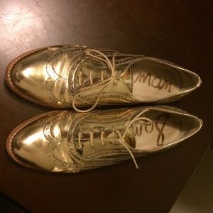 Gold edition shoes