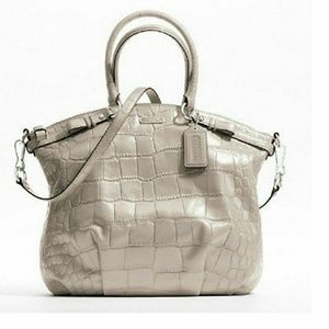 Coach Madison F23042leather handbag ivory