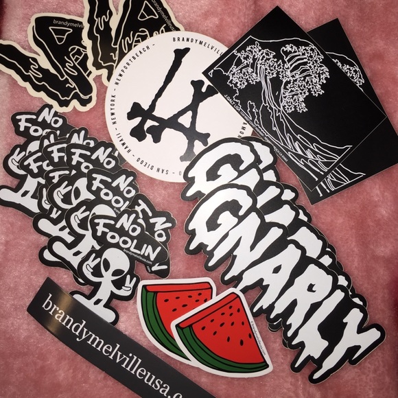 Cute brandy Melville stickers