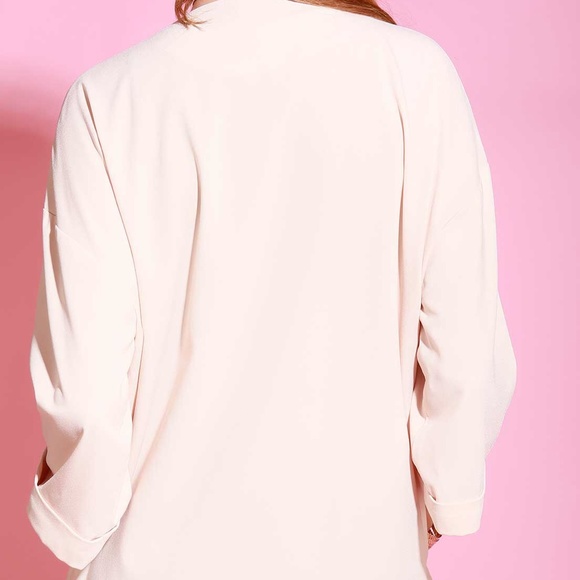 LAST ONE! Oversized blazer in blush - Picture 4 of 4
