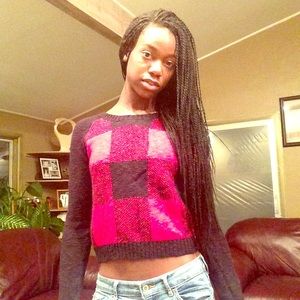 Black and Red sweater