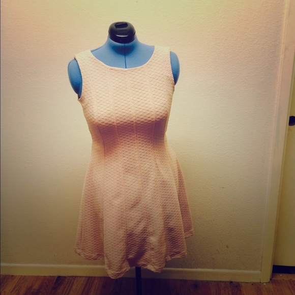 Peach dress