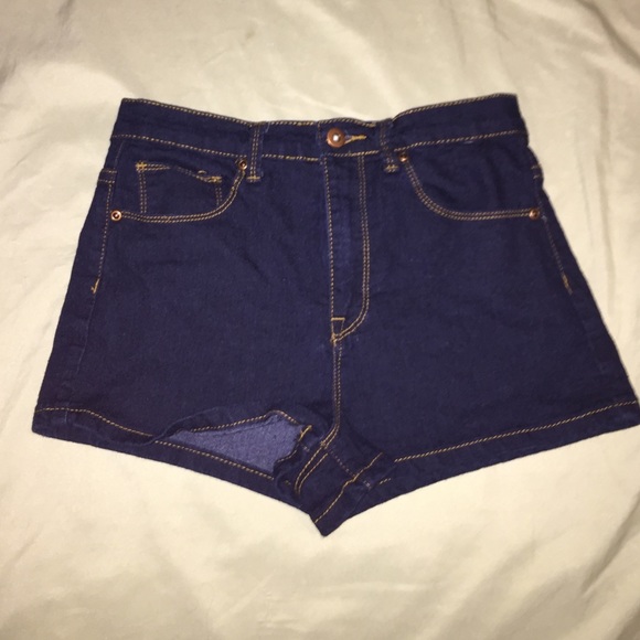 High waisted shorts