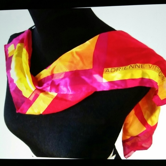 Adrienne Vittadini Silk Scarf