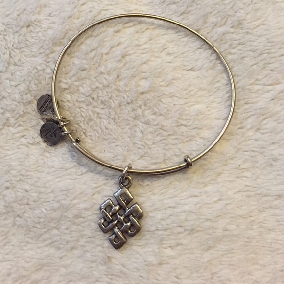 NWOT Alex and Ani endless knot bracelet