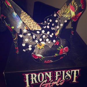 Iron fist heels
